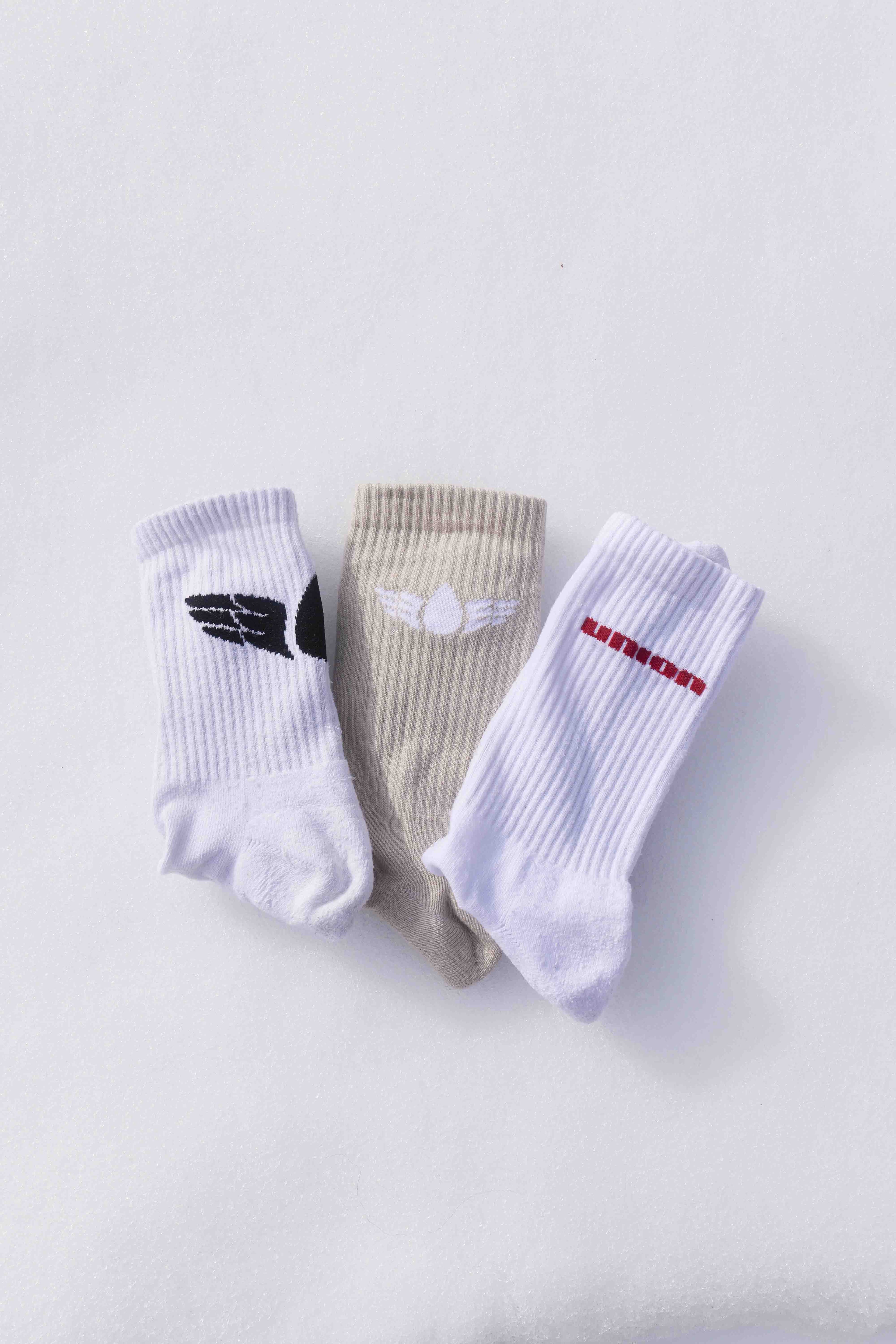 Union Cotton Crew Socks – 3-Pack
