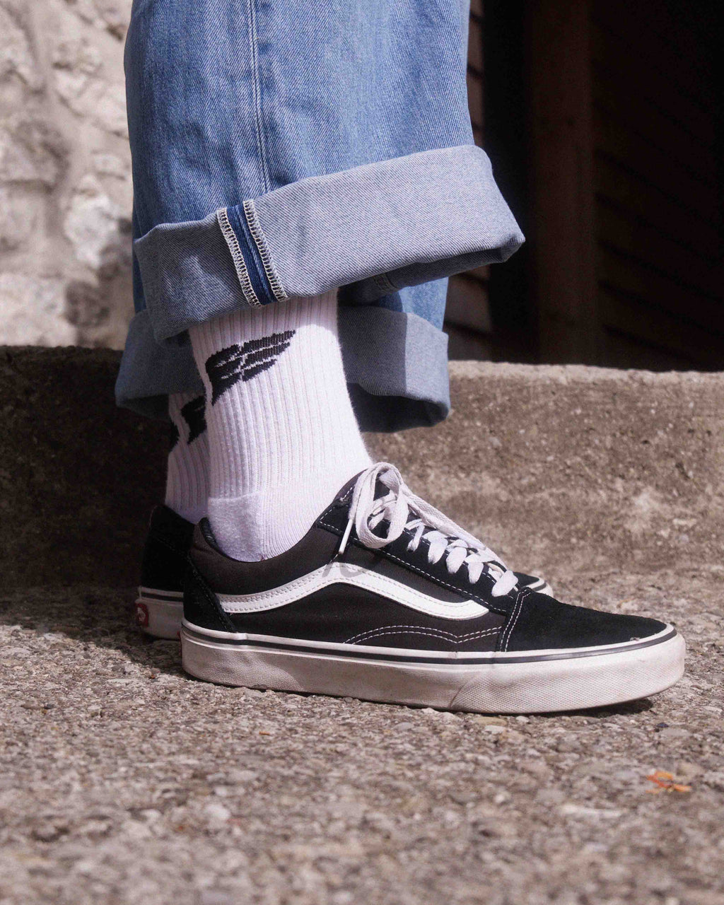 Mid-lenght cotton socks