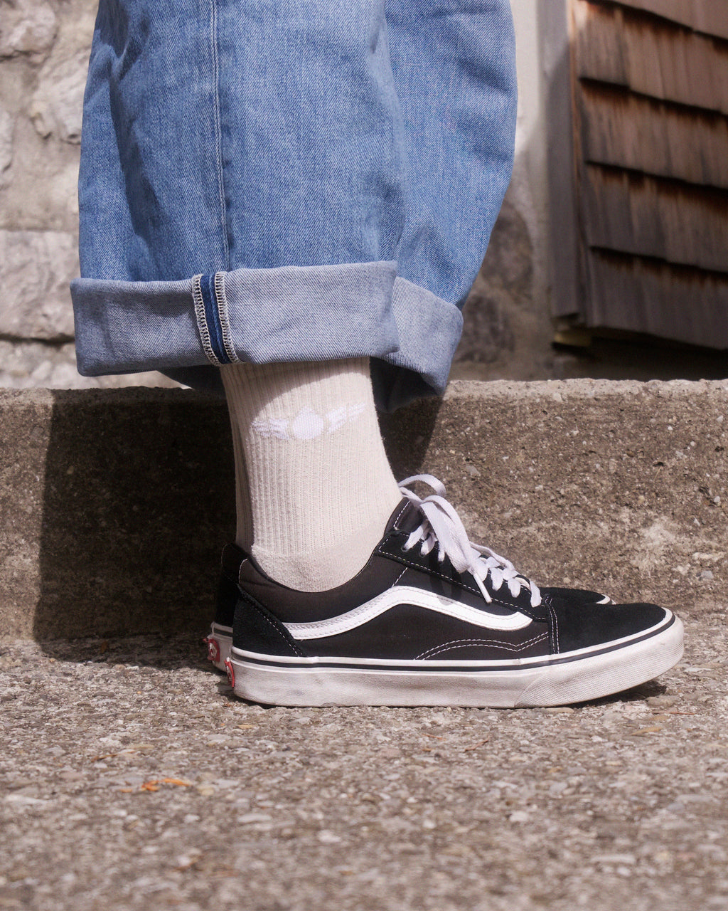 Mid-lenght cotton socks