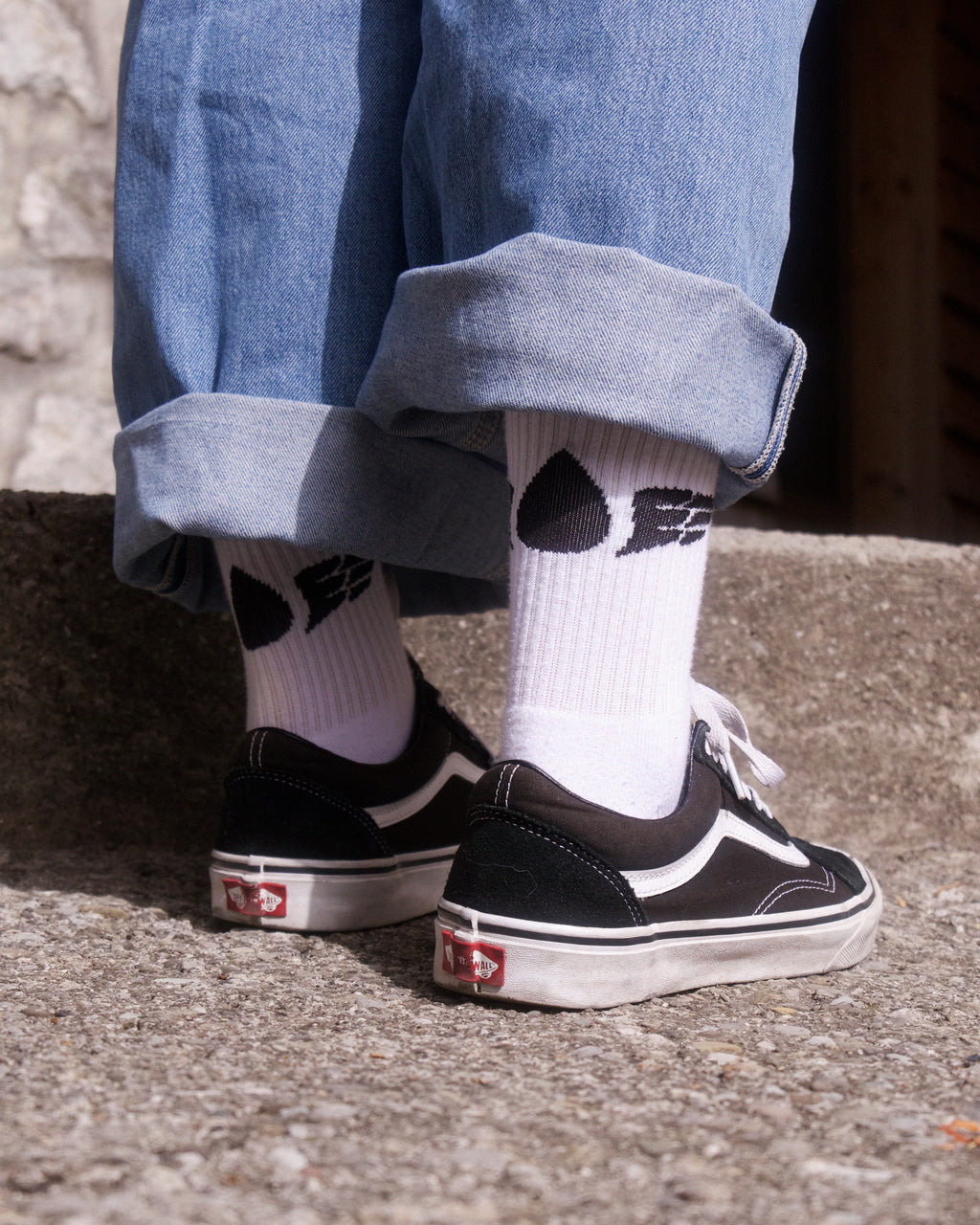 Mid-lenght cotton socks
