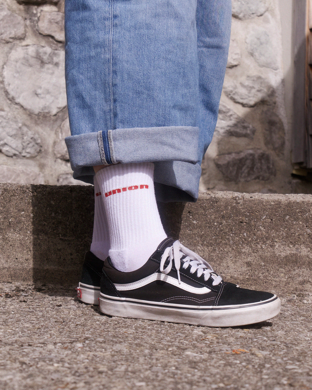 Mid-lenght cotton socks