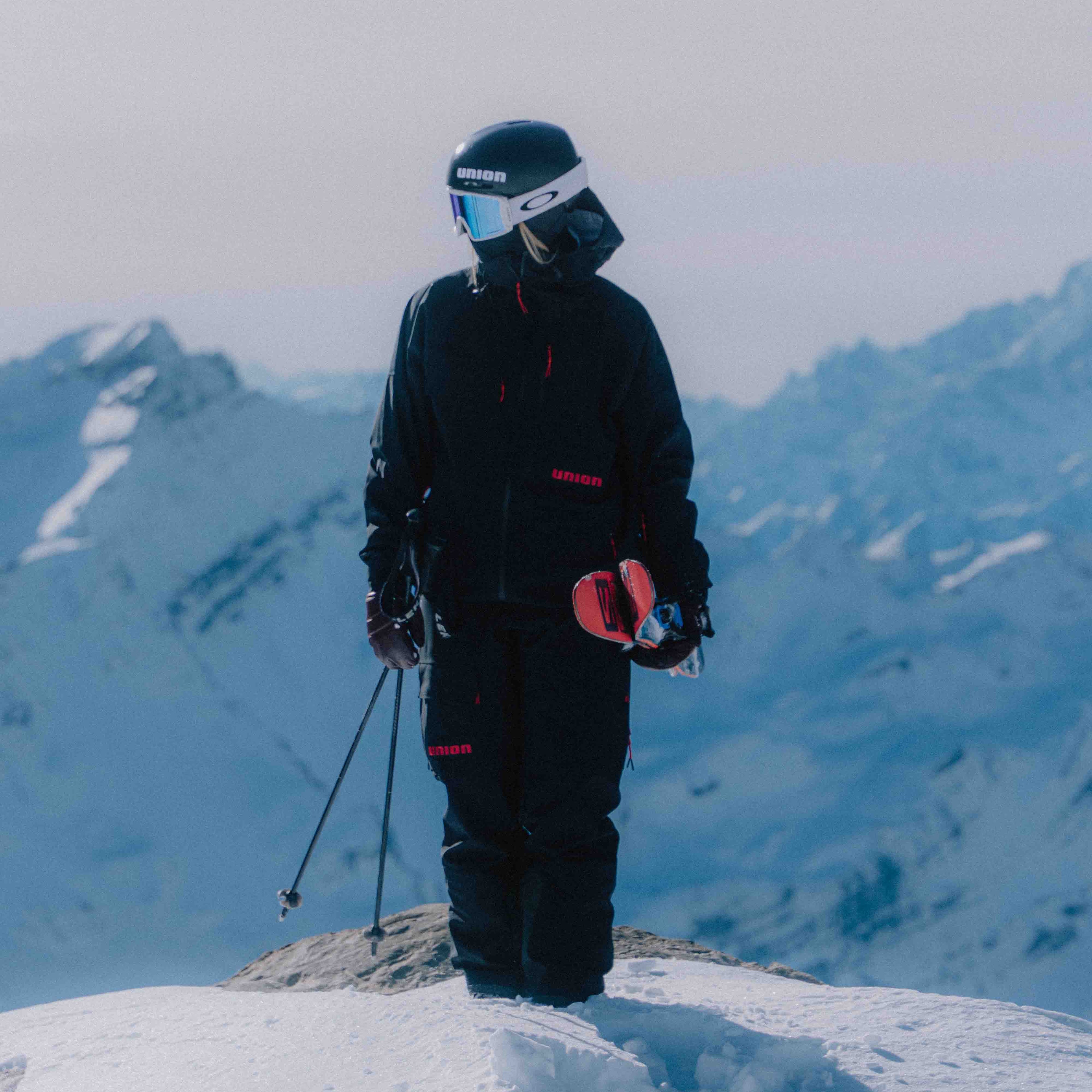 union shell jacket for skiing and snowboarding
